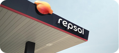 Parte de arriba gasolinera Repsol